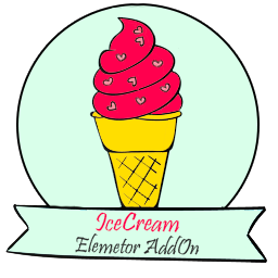 IceCream Elementor Addon logo