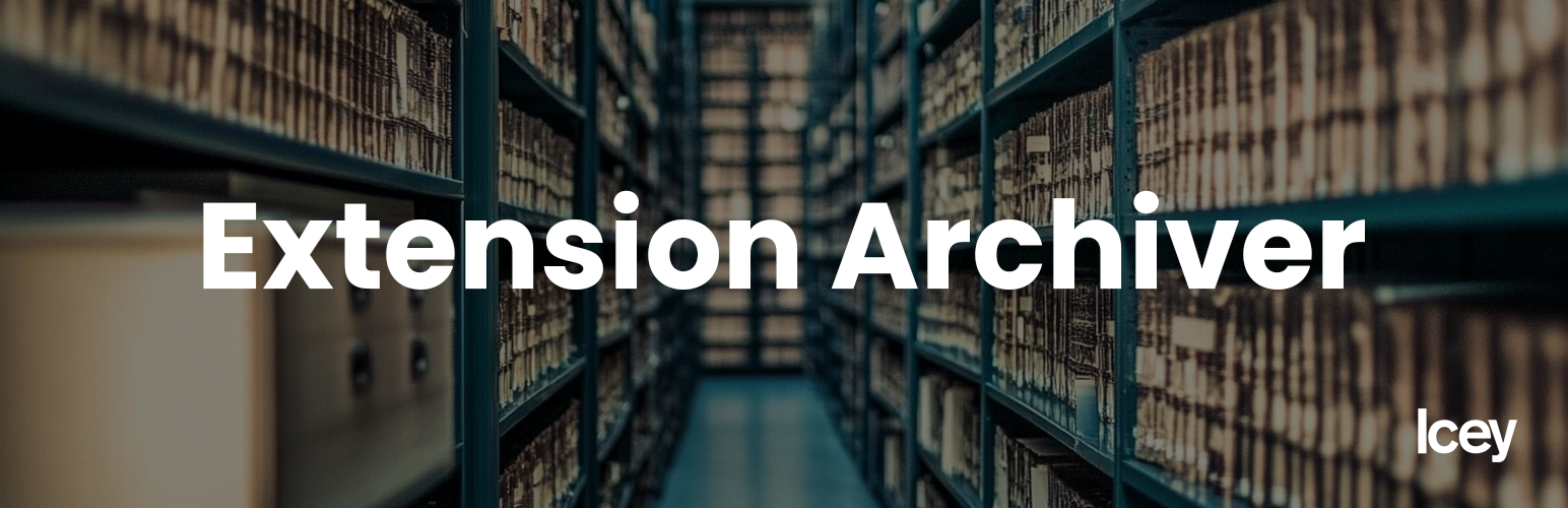 Icey – Extension archiver