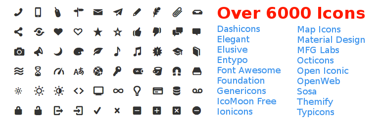 Icon Fonts