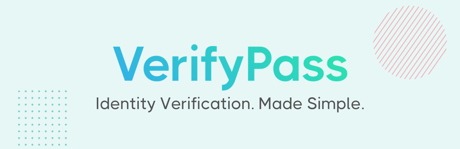WordPress 外掛 VerifyPass Community ID 的封面圖片。
