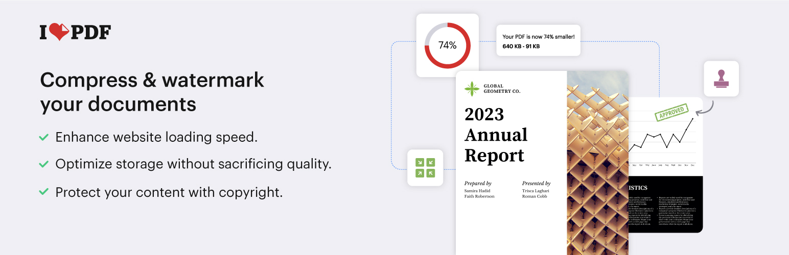 PDF Compressor & Watermark – iLovePDF