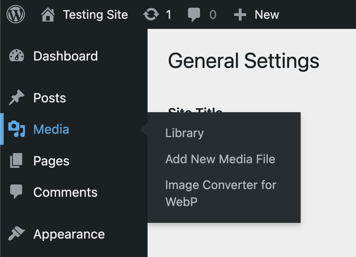 Generated WebP Image - Convert your images both on upload and page load easily.