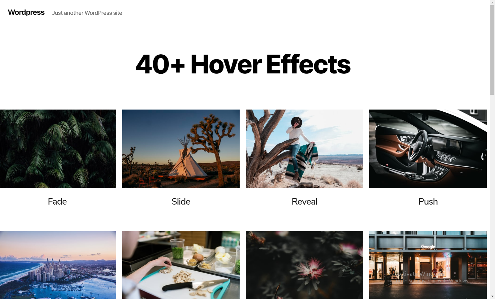 40+ hover effects