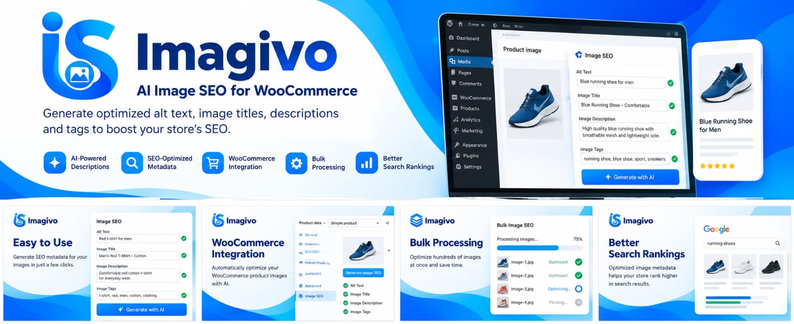 Imagivo – AI Image SEO for WooCommerce