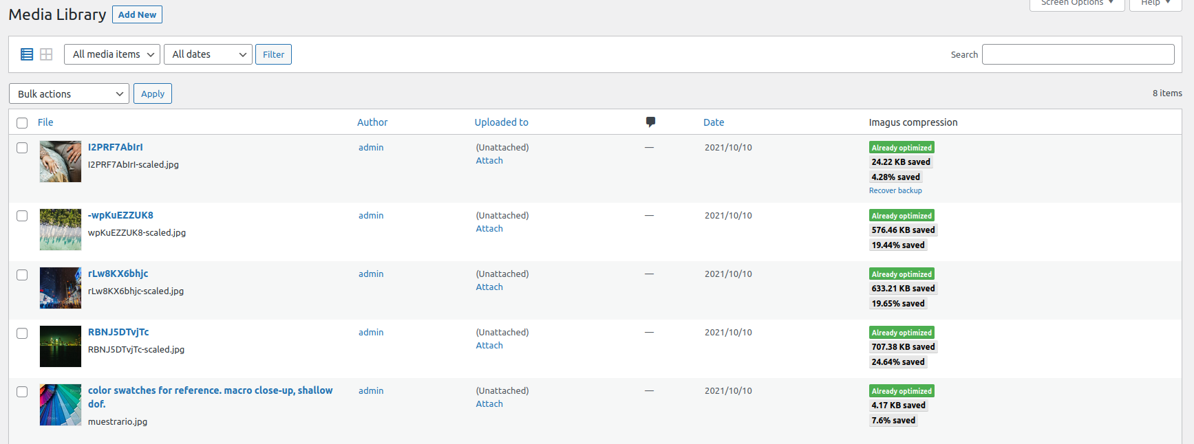 Imagus image optimizer - Screenshot 1
