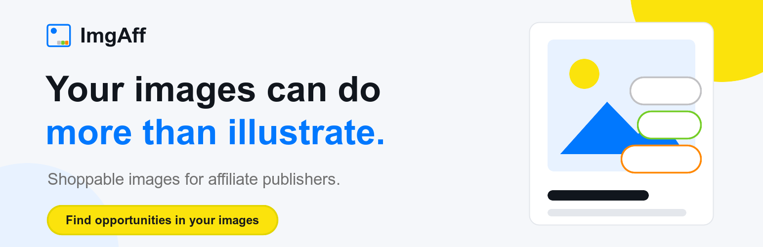 ImgAff – Shoppable Images for Affiliate Publishers