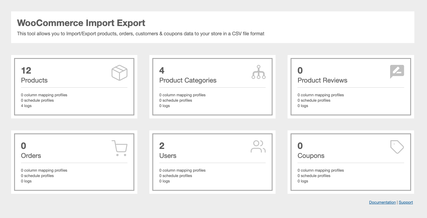 Import Export For WooCommerce