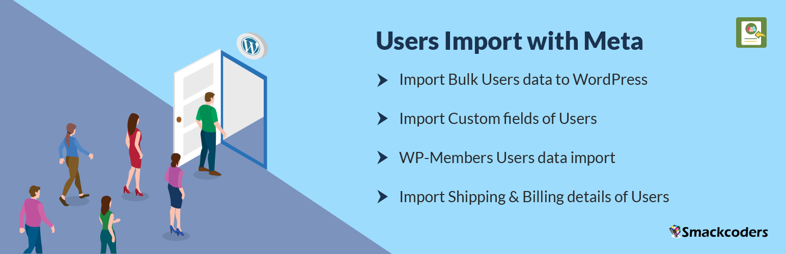 User Import with meta – WP Ultimate CSV Importer Add-on