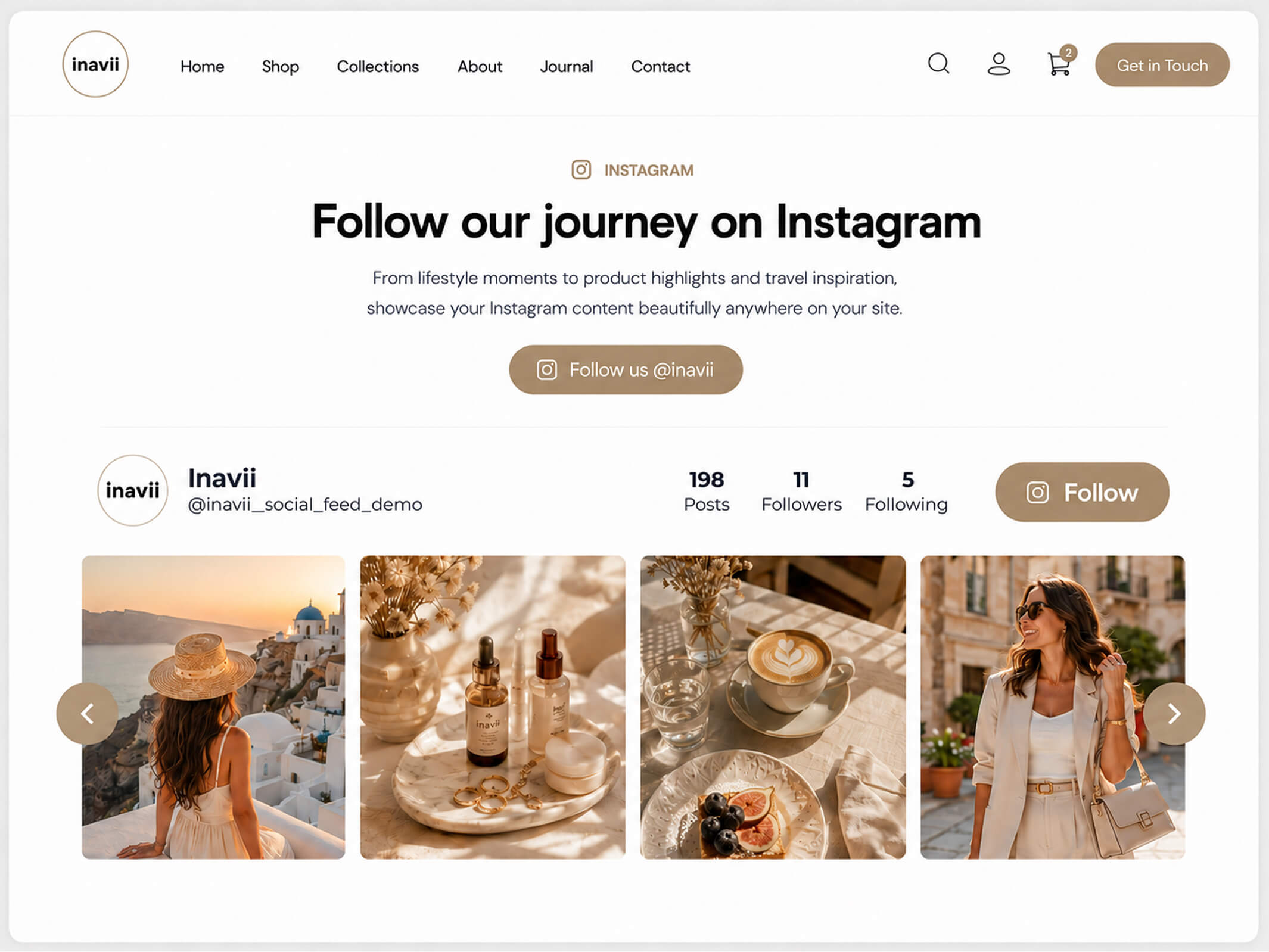 Inavii for Elementor Social Feed