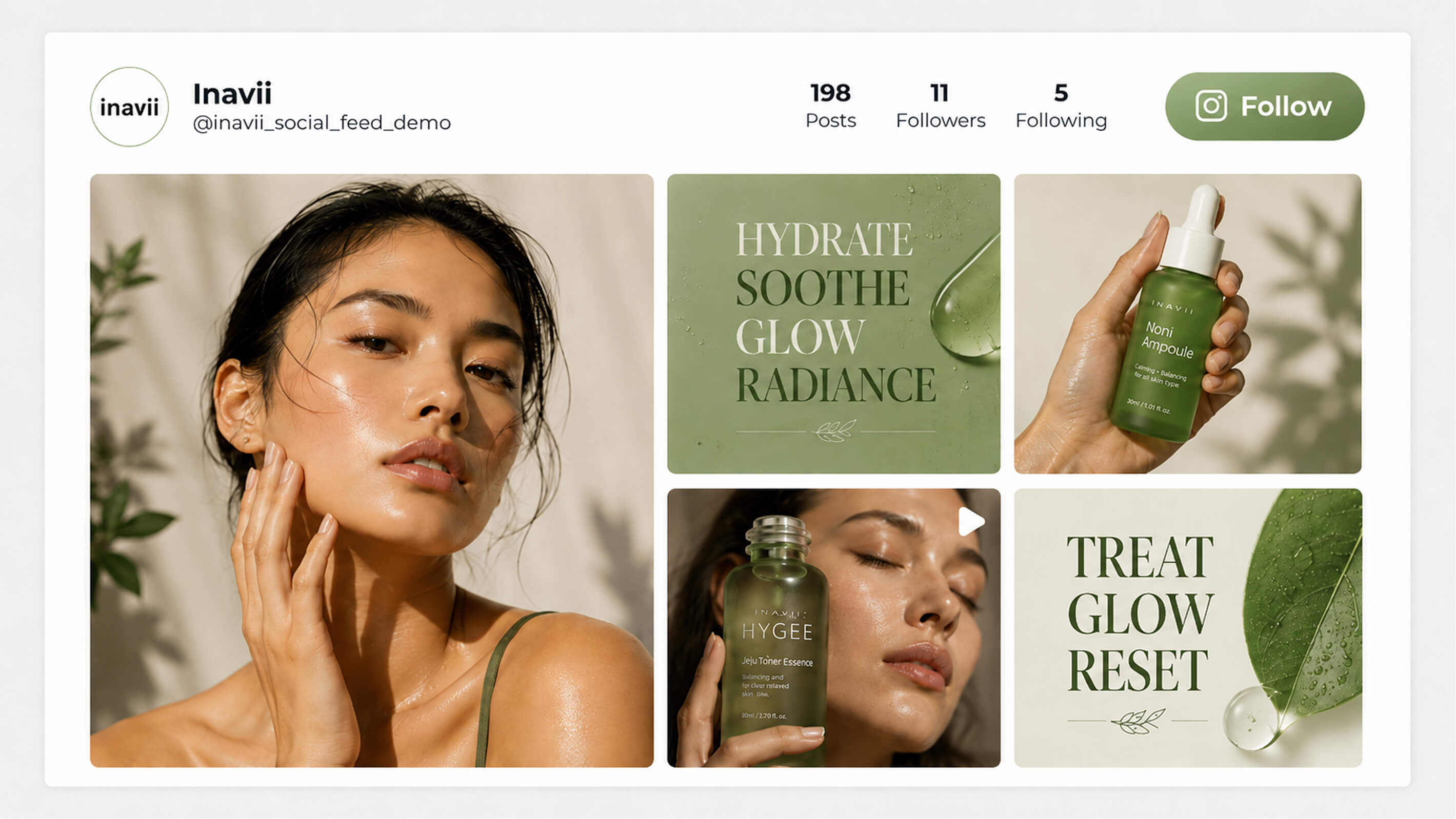 Inavii for Elementor Social Feed