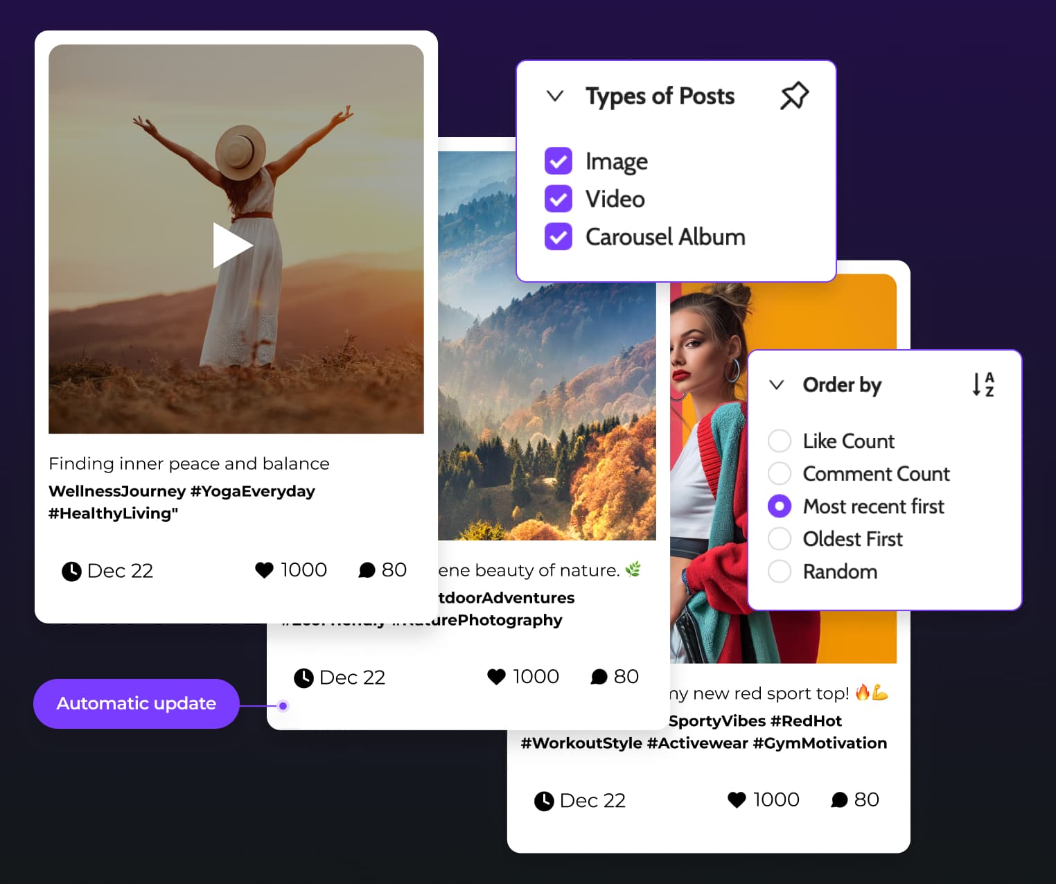 Inavii for Elementor Social Feed