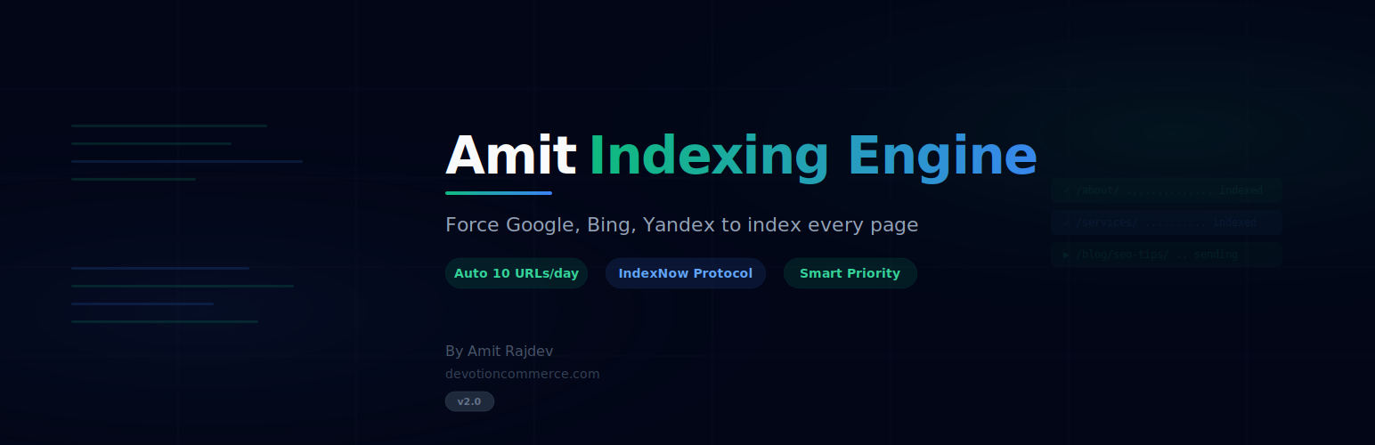 WordPress 外掛 Amit Indexing Engine 的封面圖片