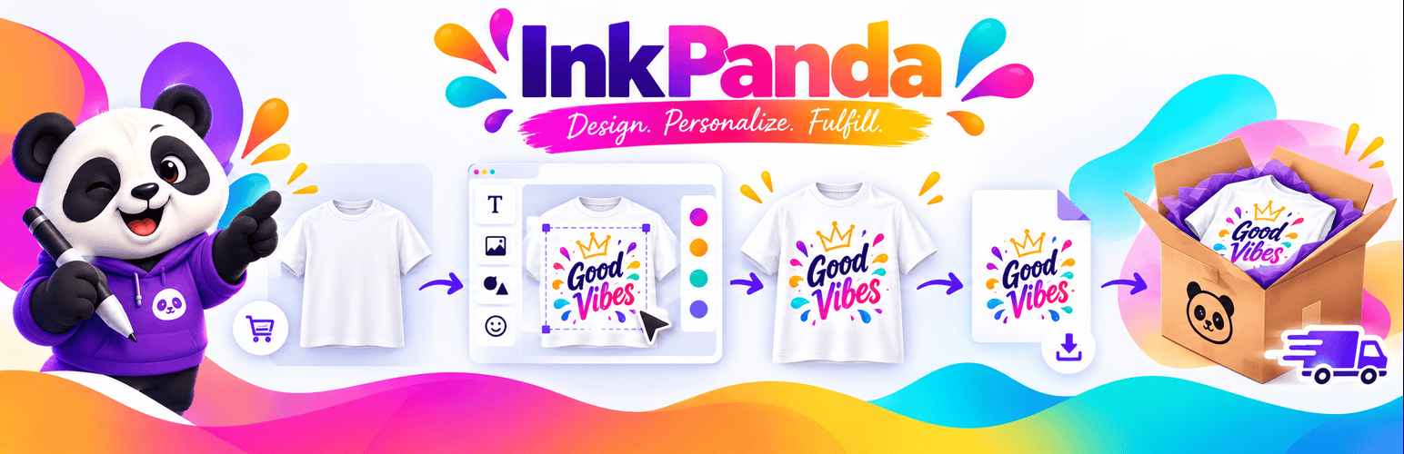 InkPanda – Product Designer &amp; POD Customizer for WooCommerce