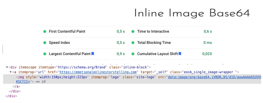 Inline Image Base64 – inline specific images into the HTML