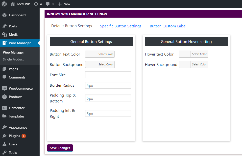 WooCommerce Manager – Customize and Control Cart page, Add to Cart button, Checkout fields easily