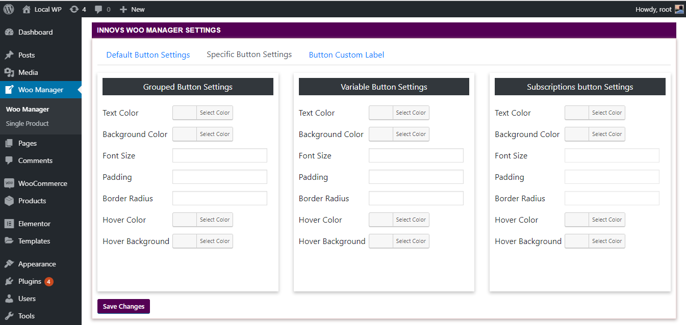 WooCommerce Manager – Customize and Control Cart page, Add to Cart button, Checkout fields easily