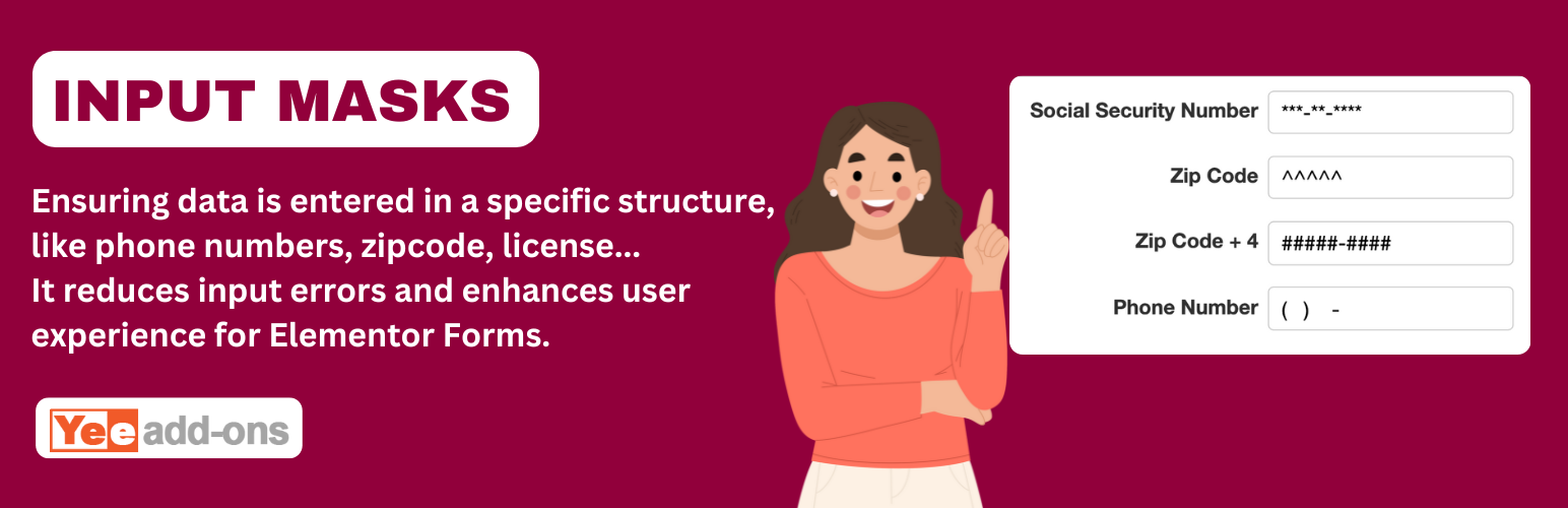 Input Masks for Elementor Forms