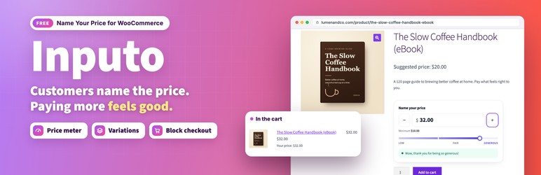 Inputo – Name your Price for WooCommerce preview