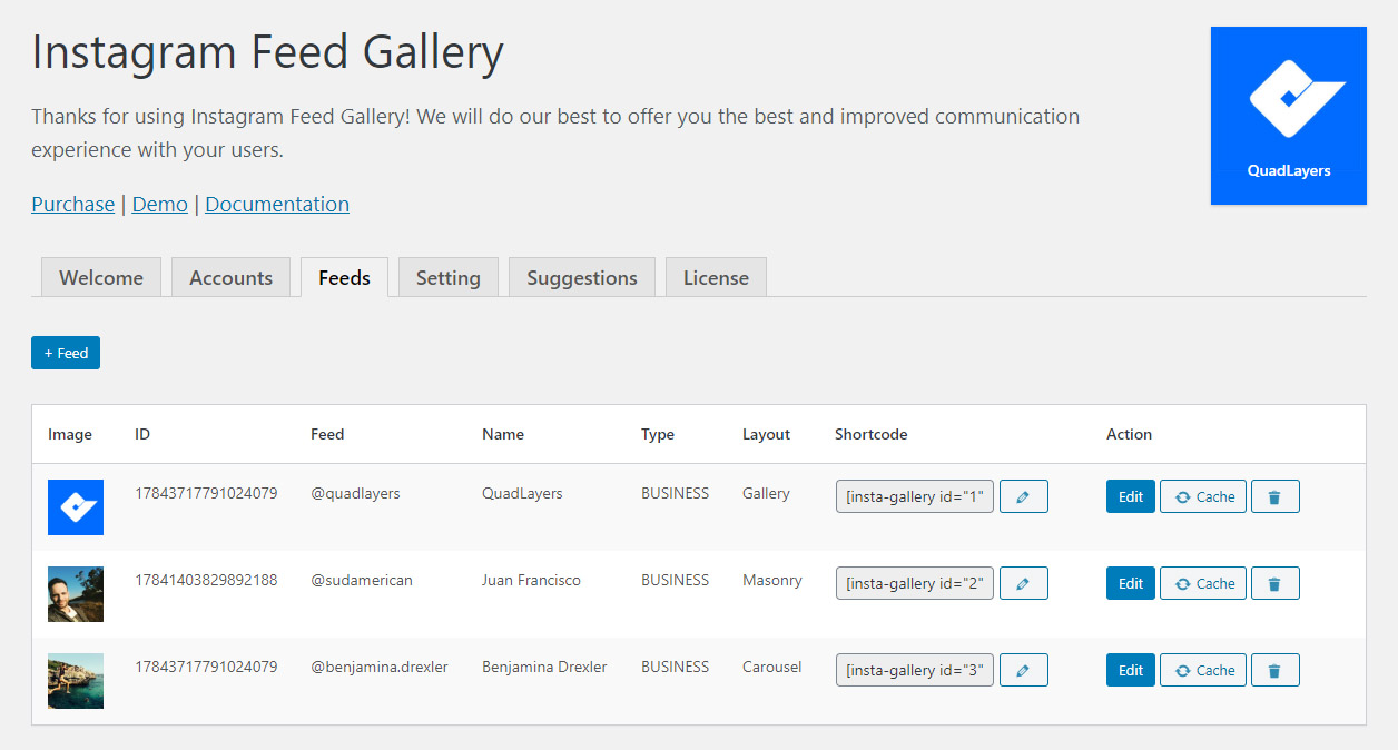 Instagram Feed – Instagram feed <strong>list of feeds</strong>