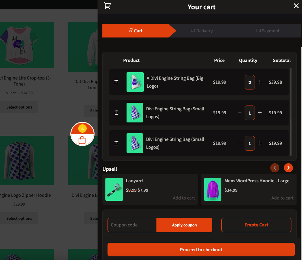 Dark theme - The Dark theme is a sleek and sophisticated color theme with a black color palette.