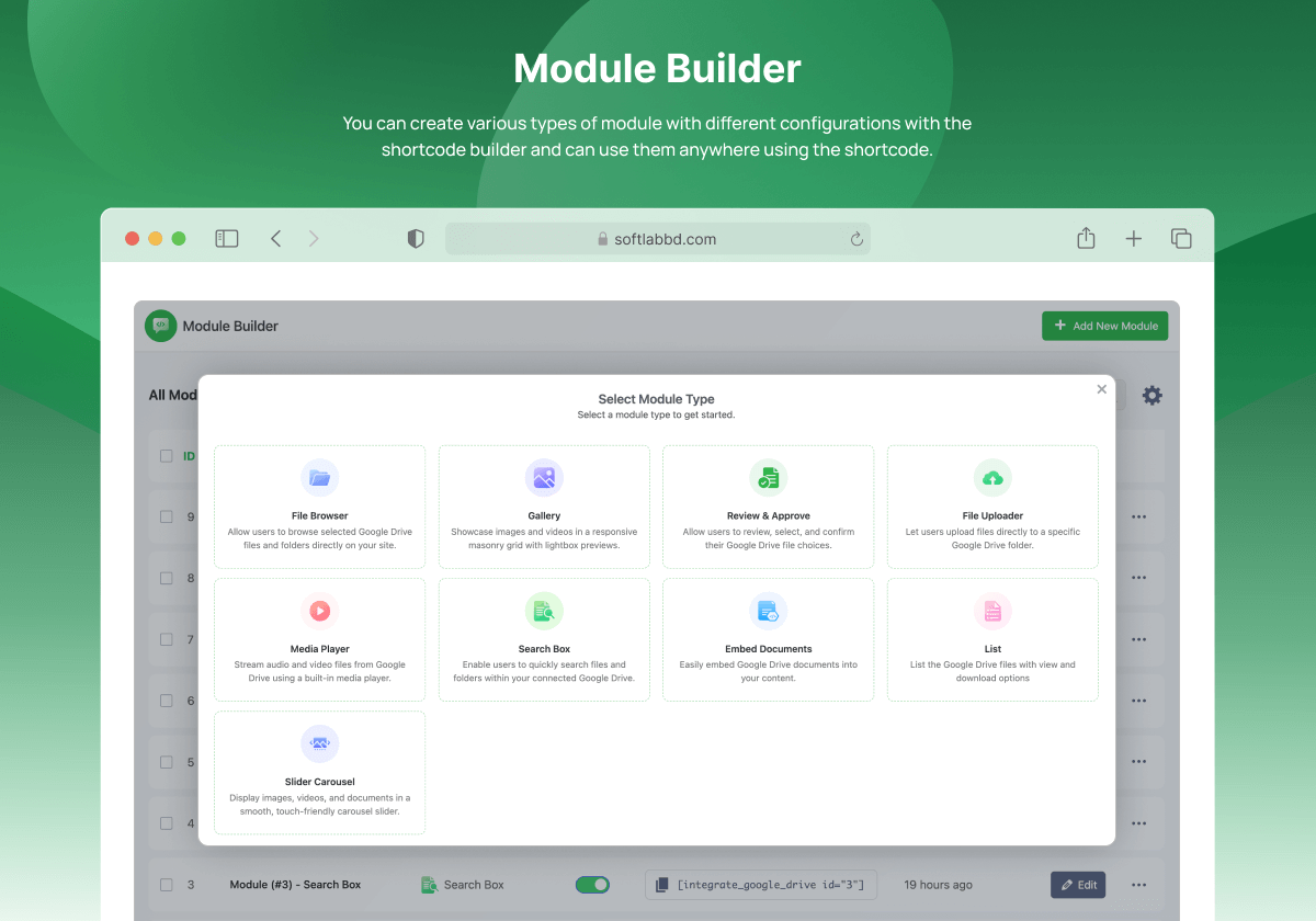 Module Builder