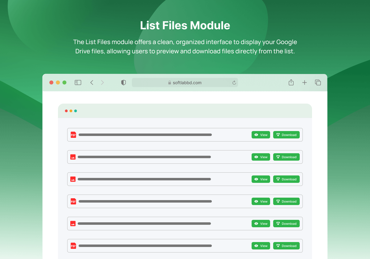 File List Module