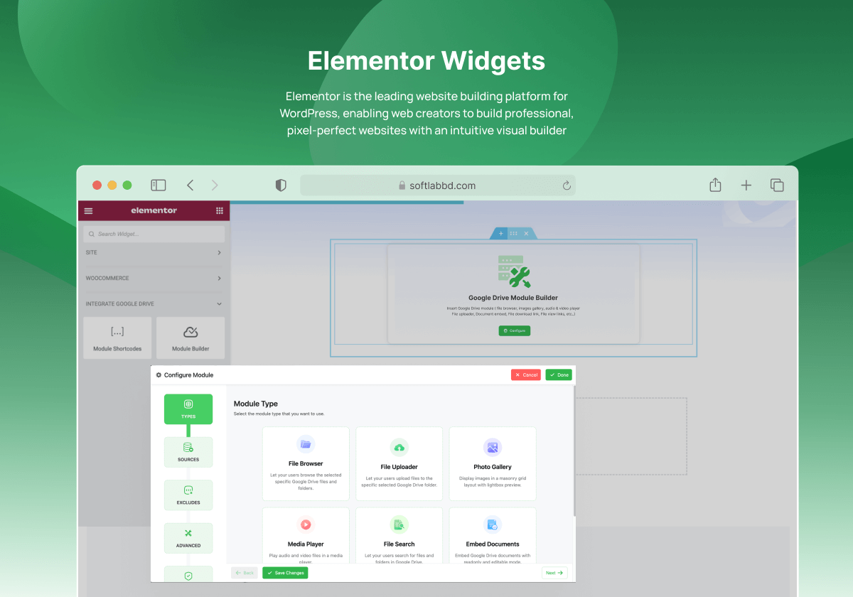 Elementor Page Builder Widgets