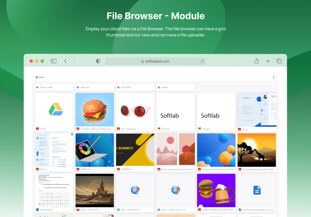 File Browser Module
