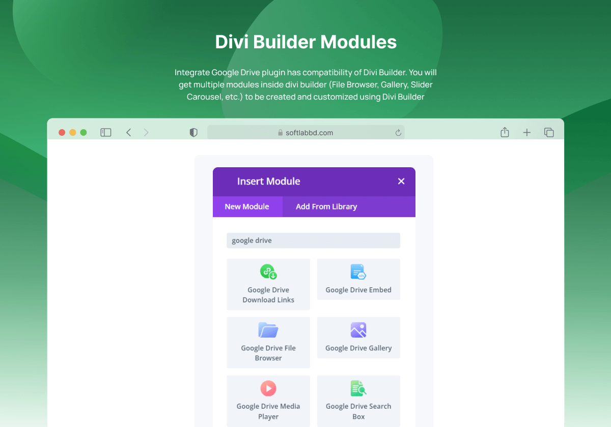 Divi Builder Modules