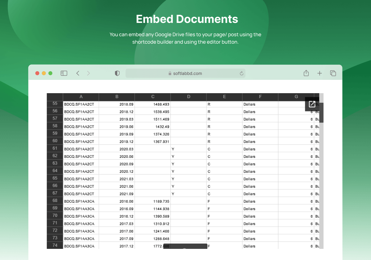 Embed Documents