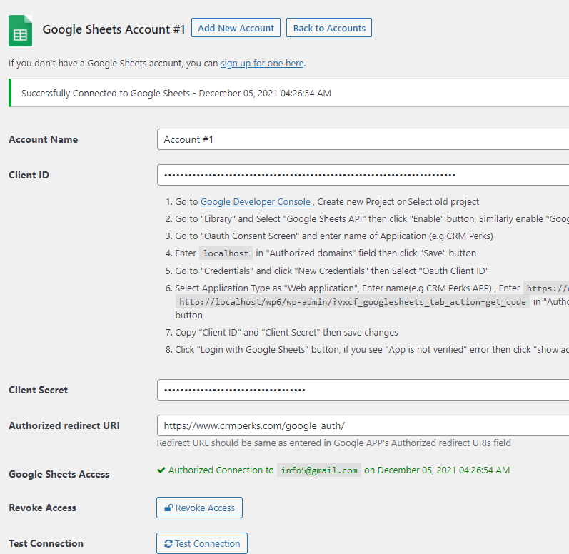 Integration for Google Sheets and Contact Form 7, WPForms, Elementor, Ninja Forms