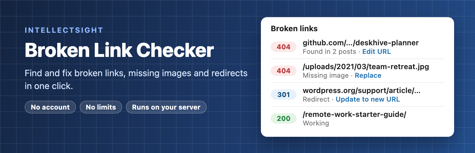 IntellectSight Broken Link Checker