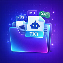 IntentDeep Virtual Files – AI-Ready: Robots.txt, Security.txt, Ads.txt, LLMS.txt Icon