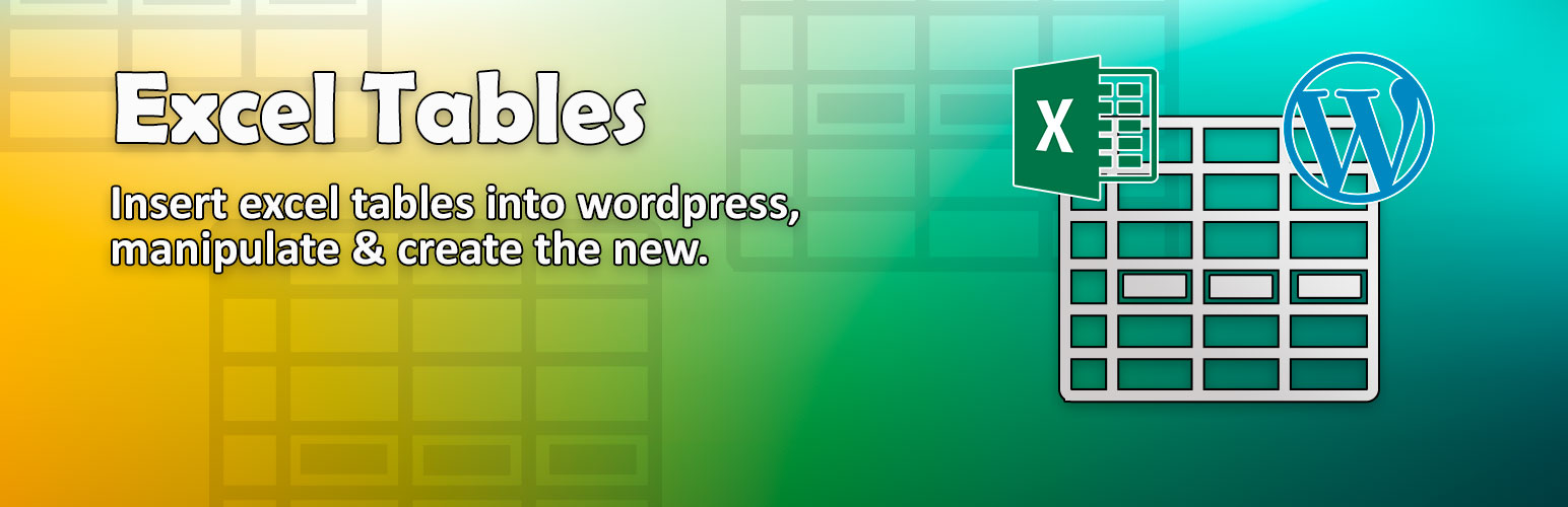 Excel tables