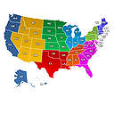 Interactive US Map &#8211; Create Сlickable &amp; Customizable U.S. Maps Icon