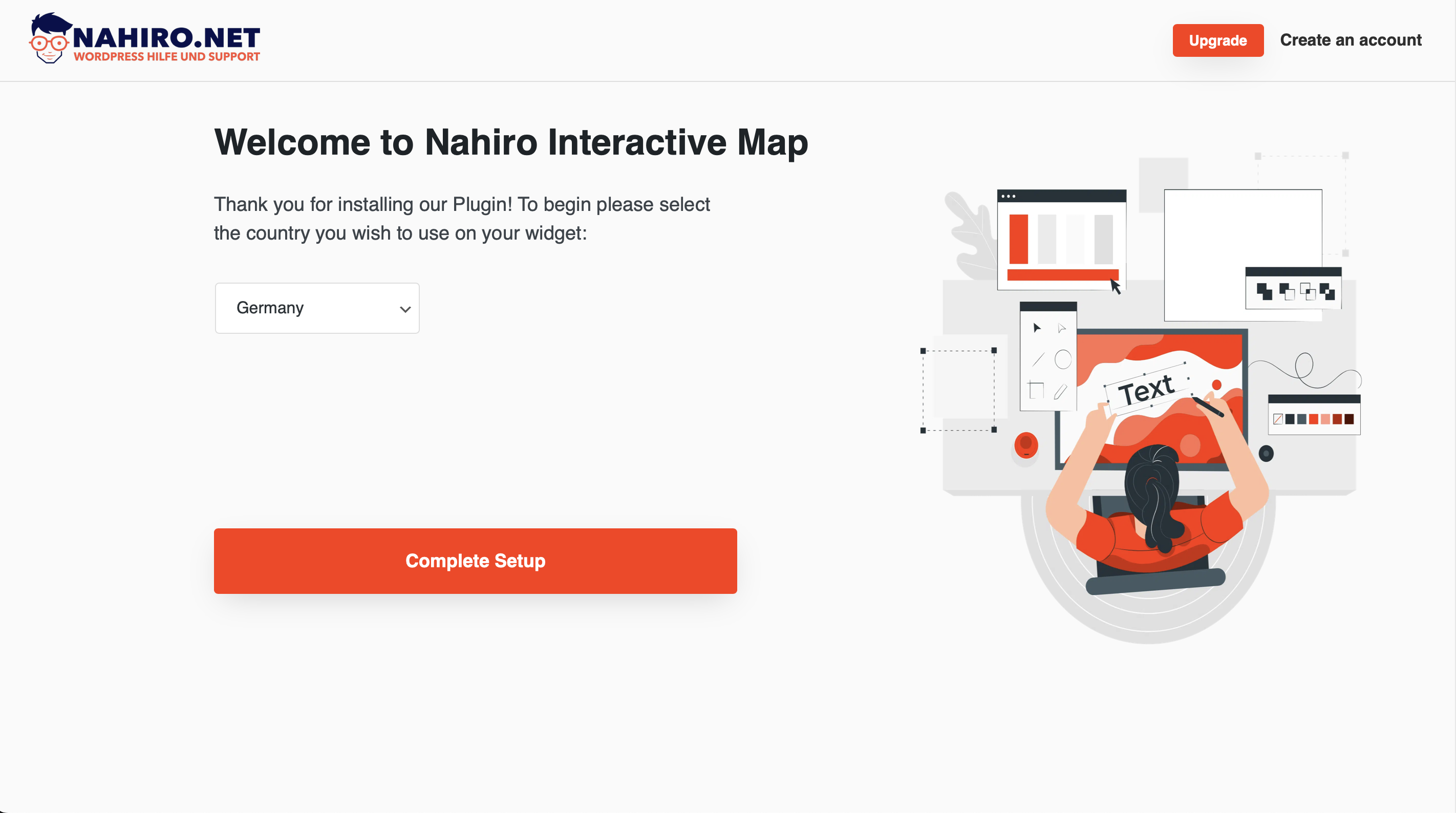 Interactive Map Widget