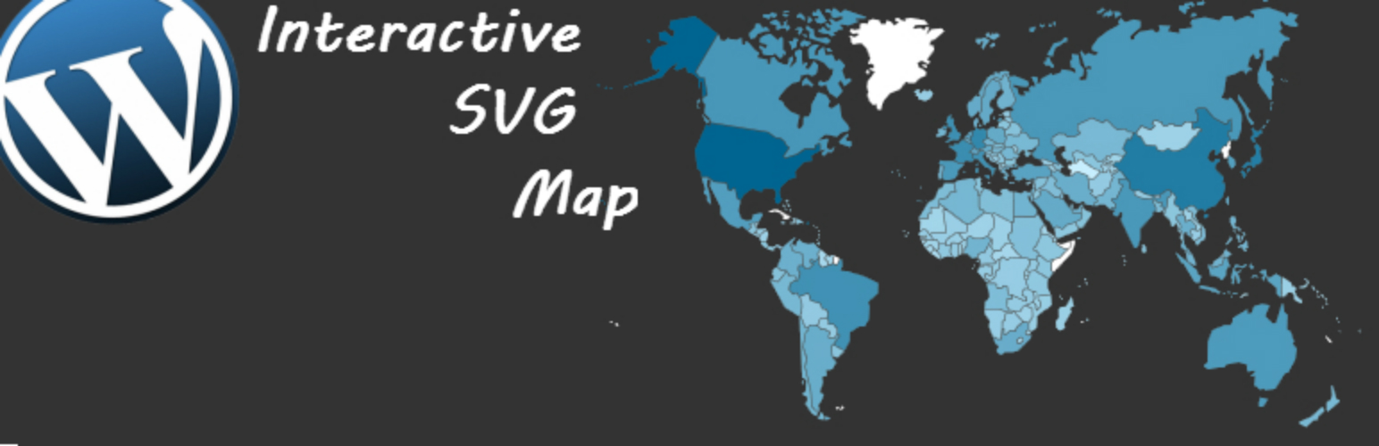 WordPress 外掛 Interactive SVG Map 的封面圖片。
