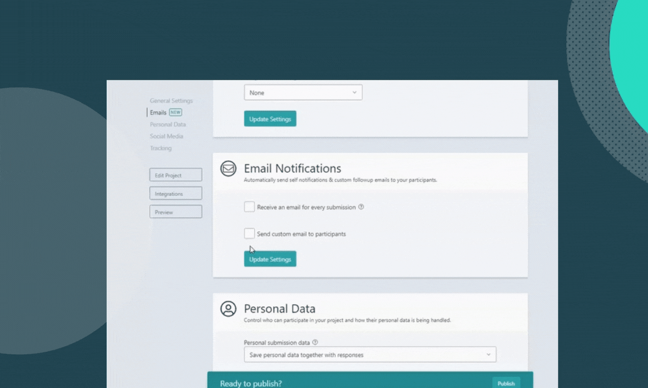 involve.me funnel settings