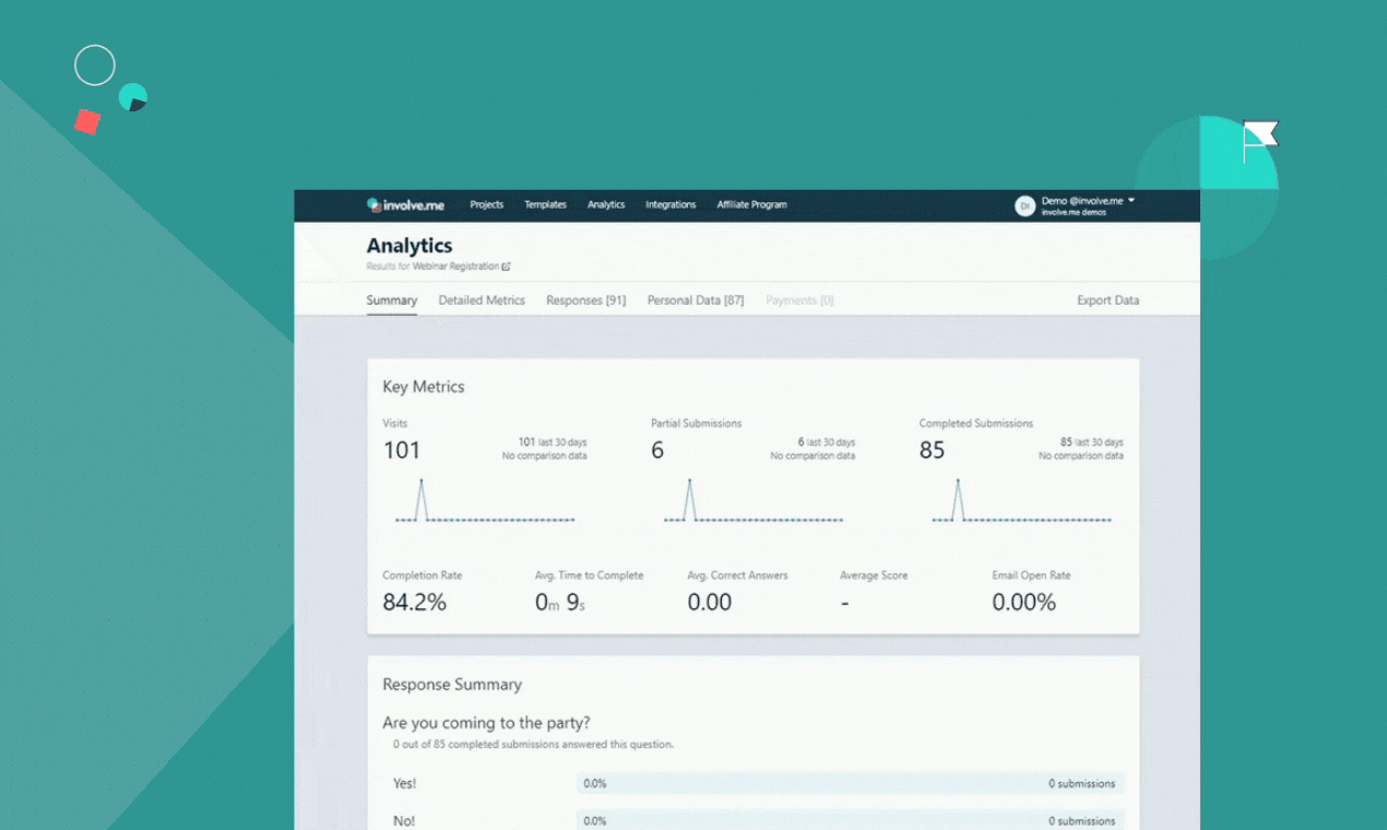 involve.me funnel analytics