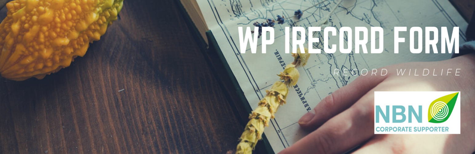 WordPress 外掛 WP iRecord Form – Record Wildlife 的封面圖片。