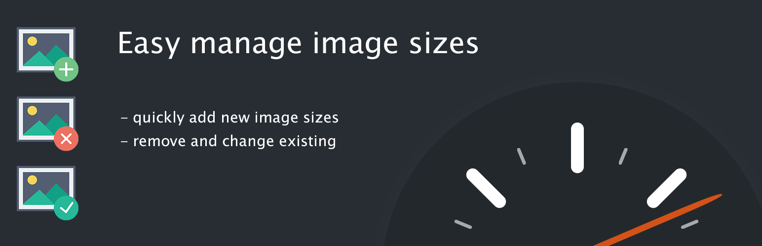 Isizer – image size manager