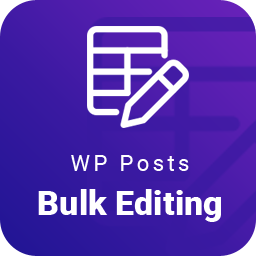 Bulk Posts Editing For WordPress Icon