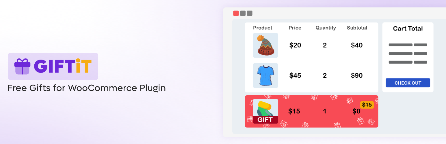 GIFTiT – Free Gifts for WooCommerce