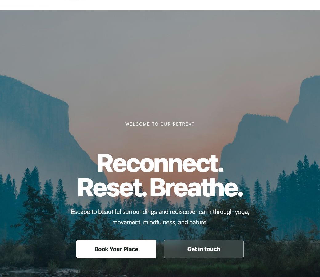 The block toolbar in "Edit content" mode — click any text or image to edit it in place.