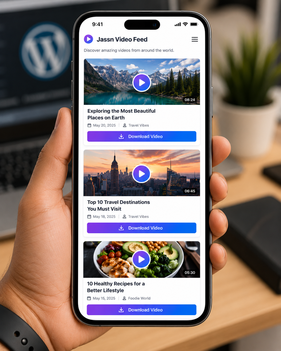 Mobile responsive layout.