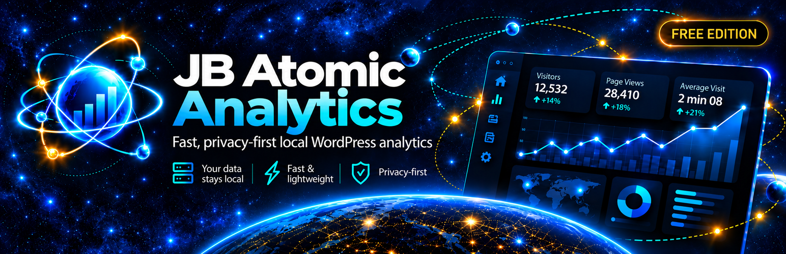 WordPress 外掛 JB Atomic Analytics 的封面圖片