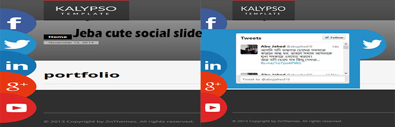 Jeba Social Slide