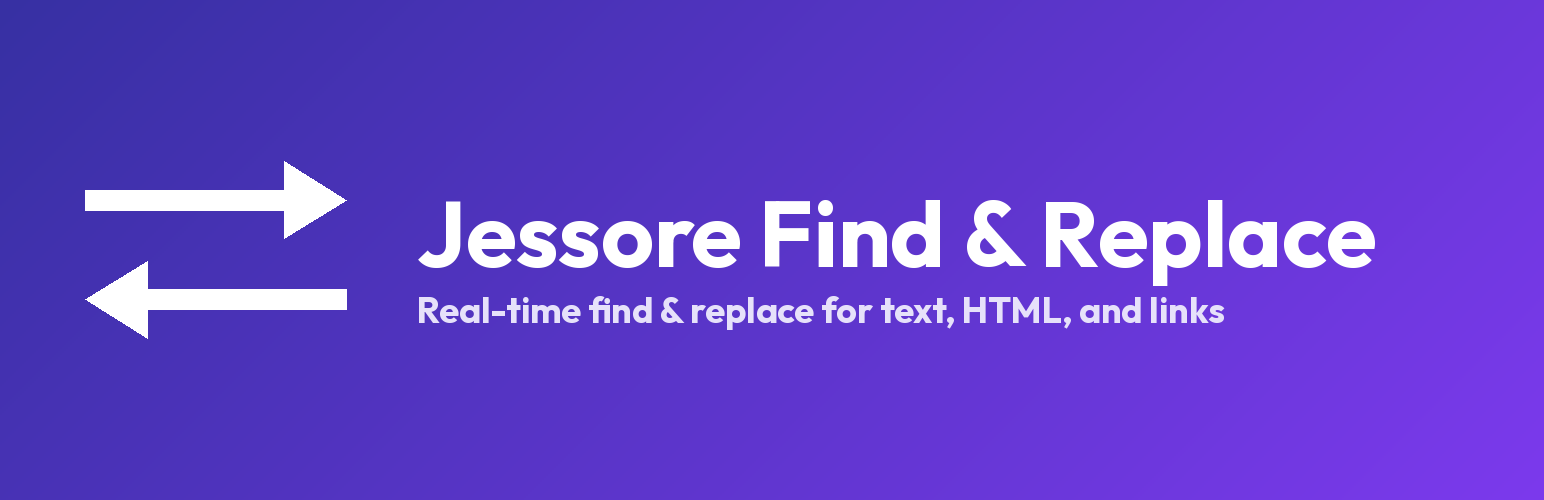 Jessore Find & Replace