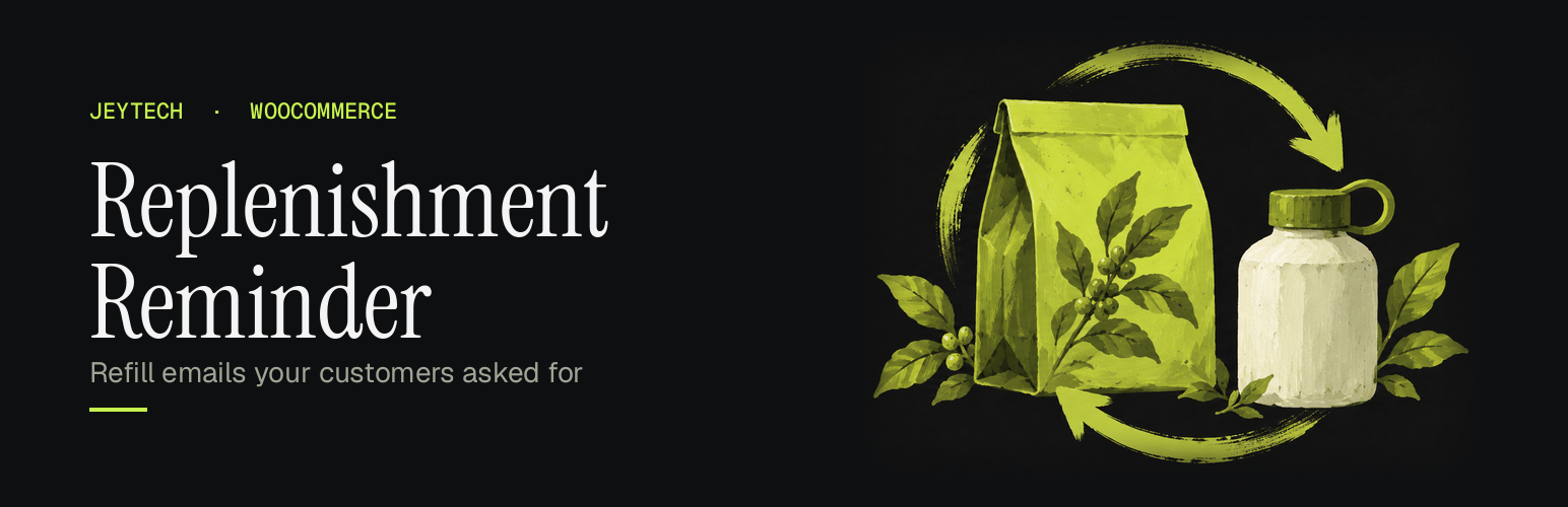 JeyTech Replenishment Reminder preview