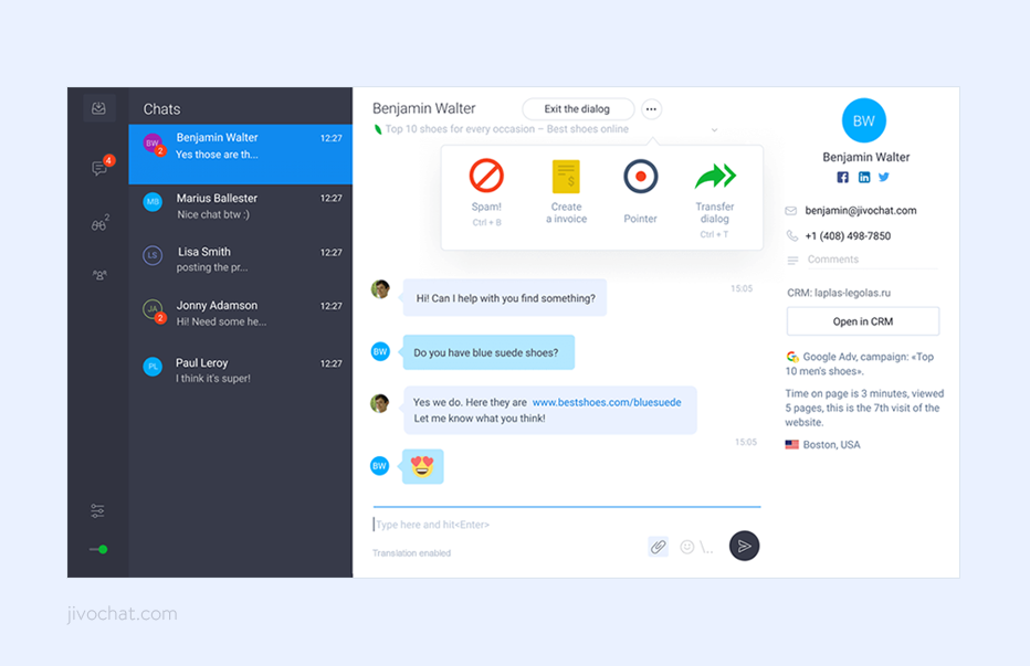 JivoChat Live Chat